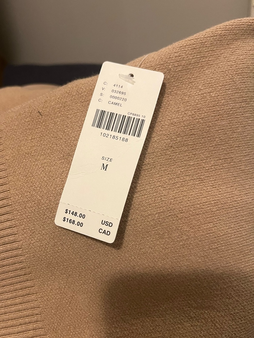 By Anthropologie Sculpted Puff Sleeve Cardigan size M brand new with tags. - Picture 8 of 9